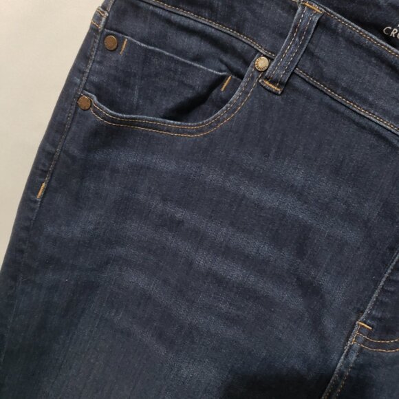 Liverpool Los Angeles size 18W dark rinse crop jeans - Picture 5 of 10